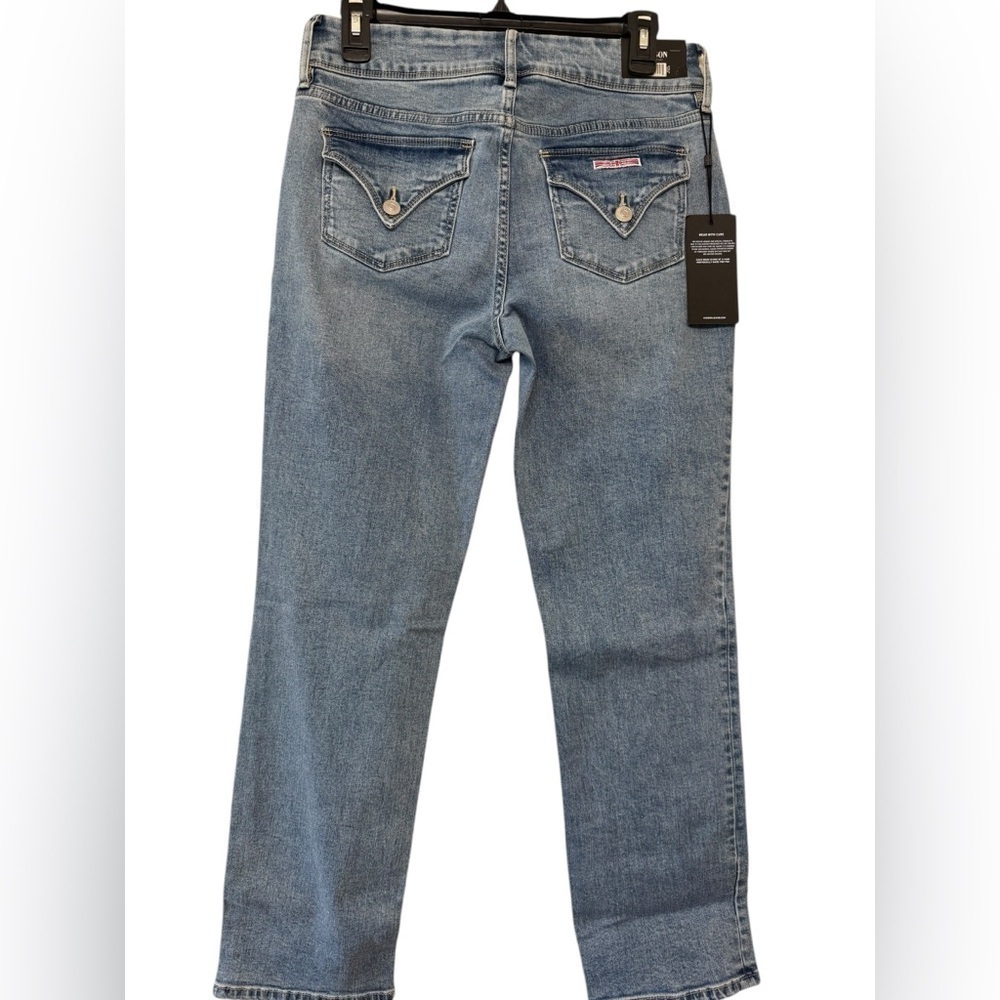 Hudson Los Angeles Midrise Straight Jeans